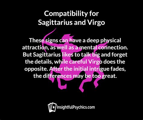 Sagittarius and Virgo may have completely different personalities, but they are both mutable, and the mutable signs are excellent at shifting, evolving, adapting, and changing. . Sagittarius and virgo siblings